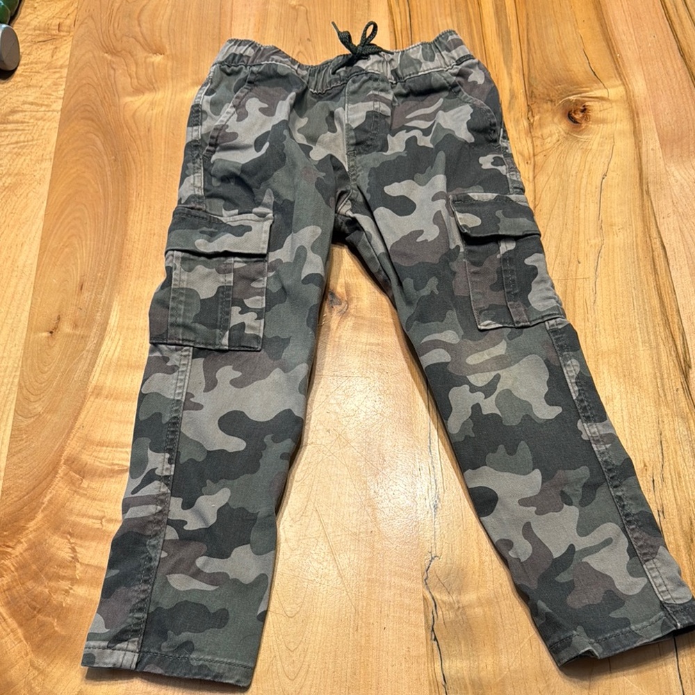 Kids Camouflage Cargo Pants